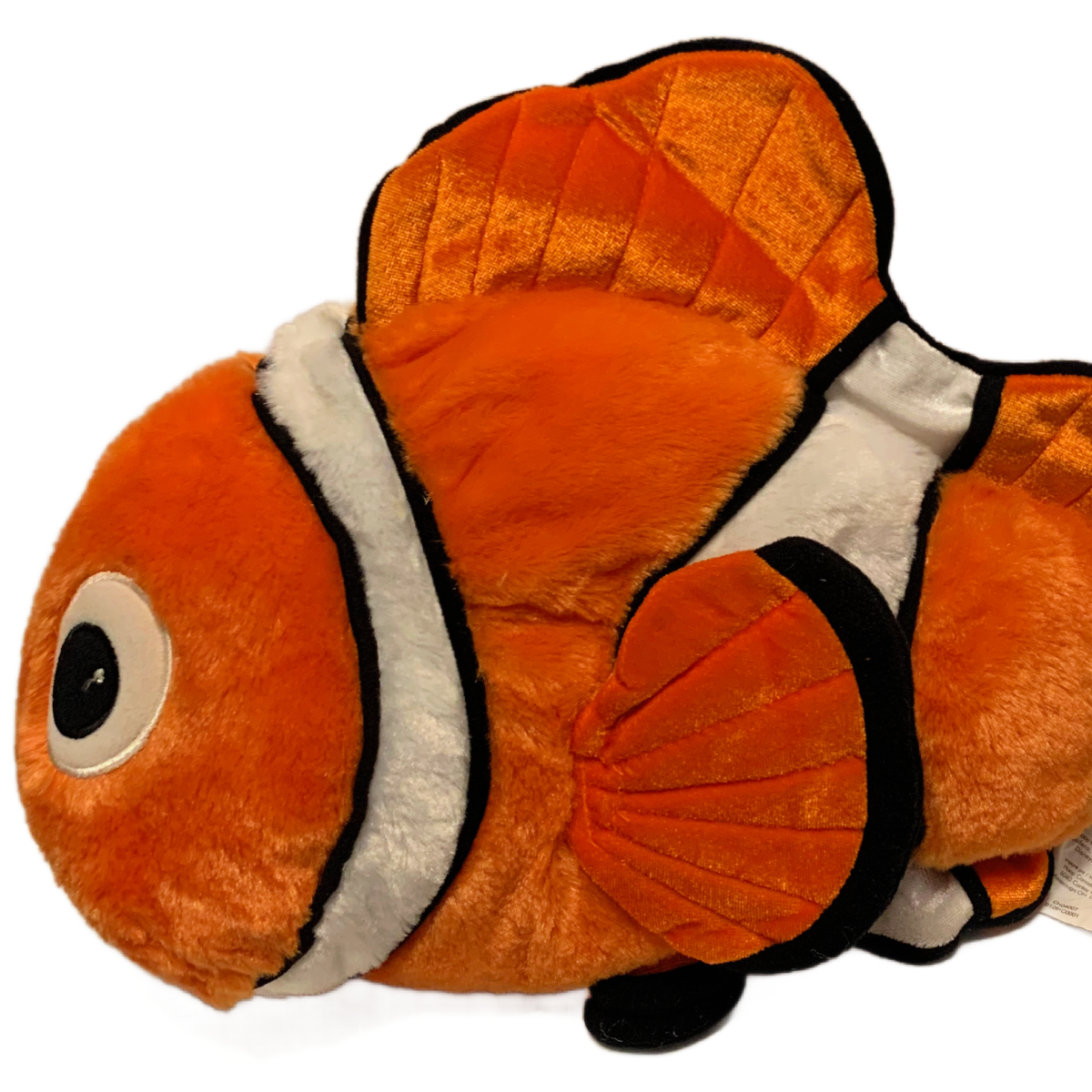 Disney Store Finding Nemo Clown Fish Soft 18" Plush Stuffed Animal Toy