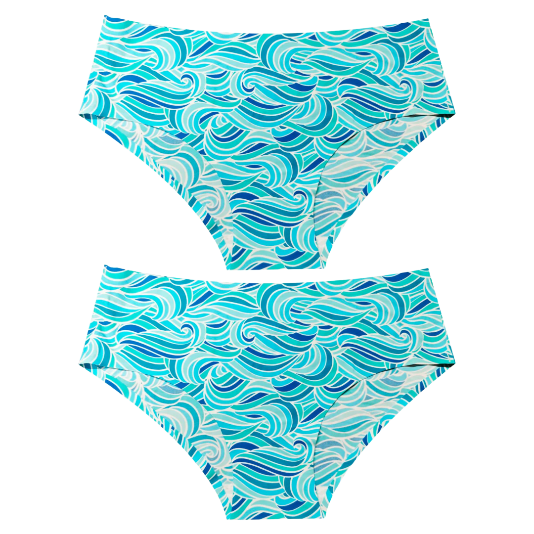 Splendies Oceana Bikini Panties Size 3X Lingerie New Underwear Beach Lot of 2