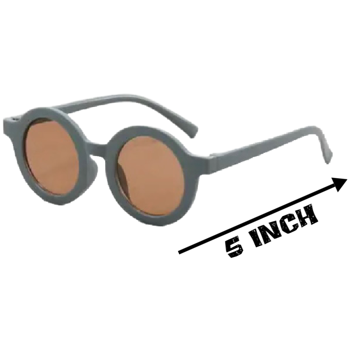 Round Sunglasses Toddler Kid Summer Plastic Tinted Shade Glasses New