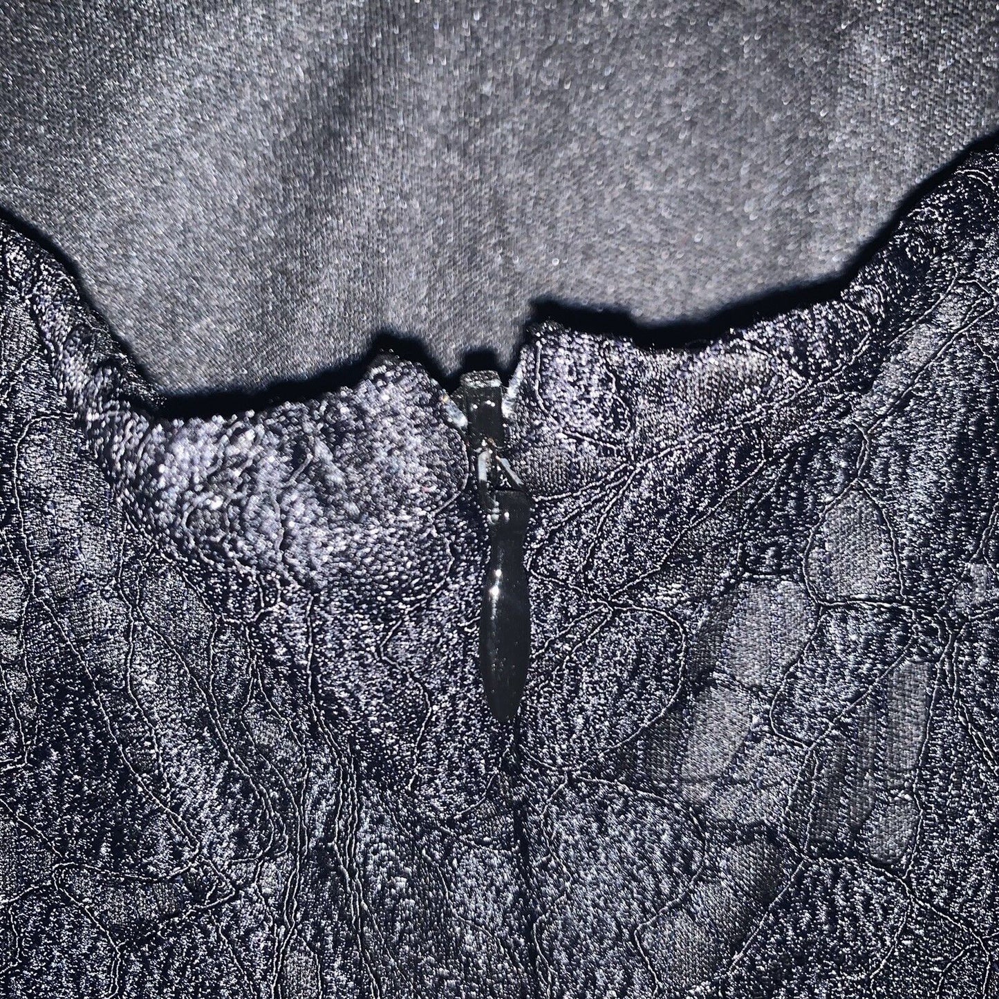 Lace Lined Petite Dress Key Hole Back Mandarin Collar Cap Sleeve Black NWT