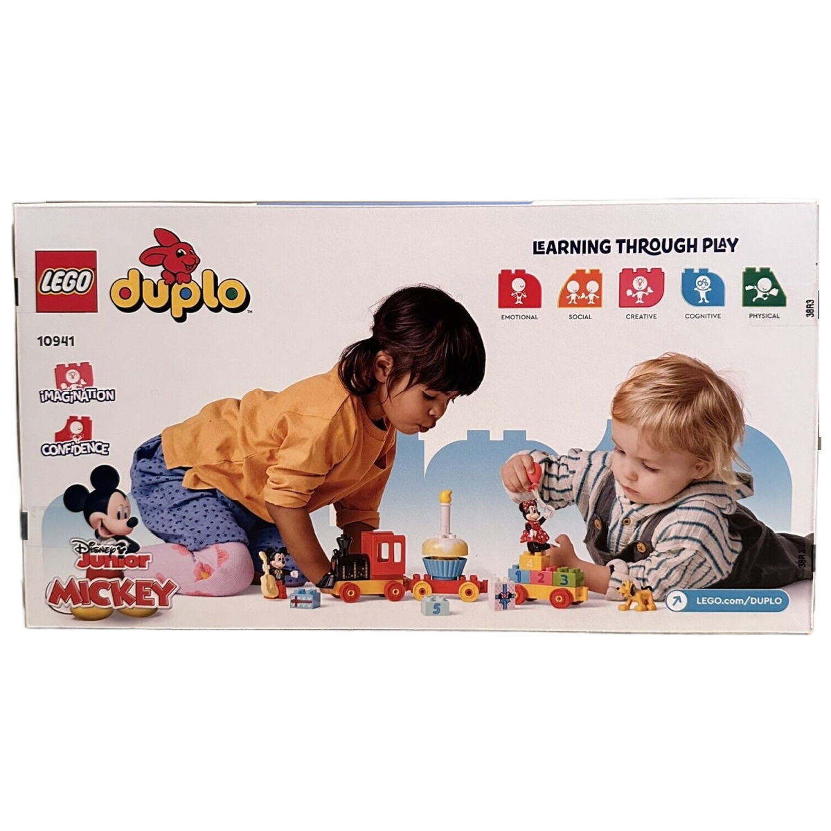 LEGO Duplo 10941 Disney Junior Mickey & Minnie Birthday Train Set With Pluto New