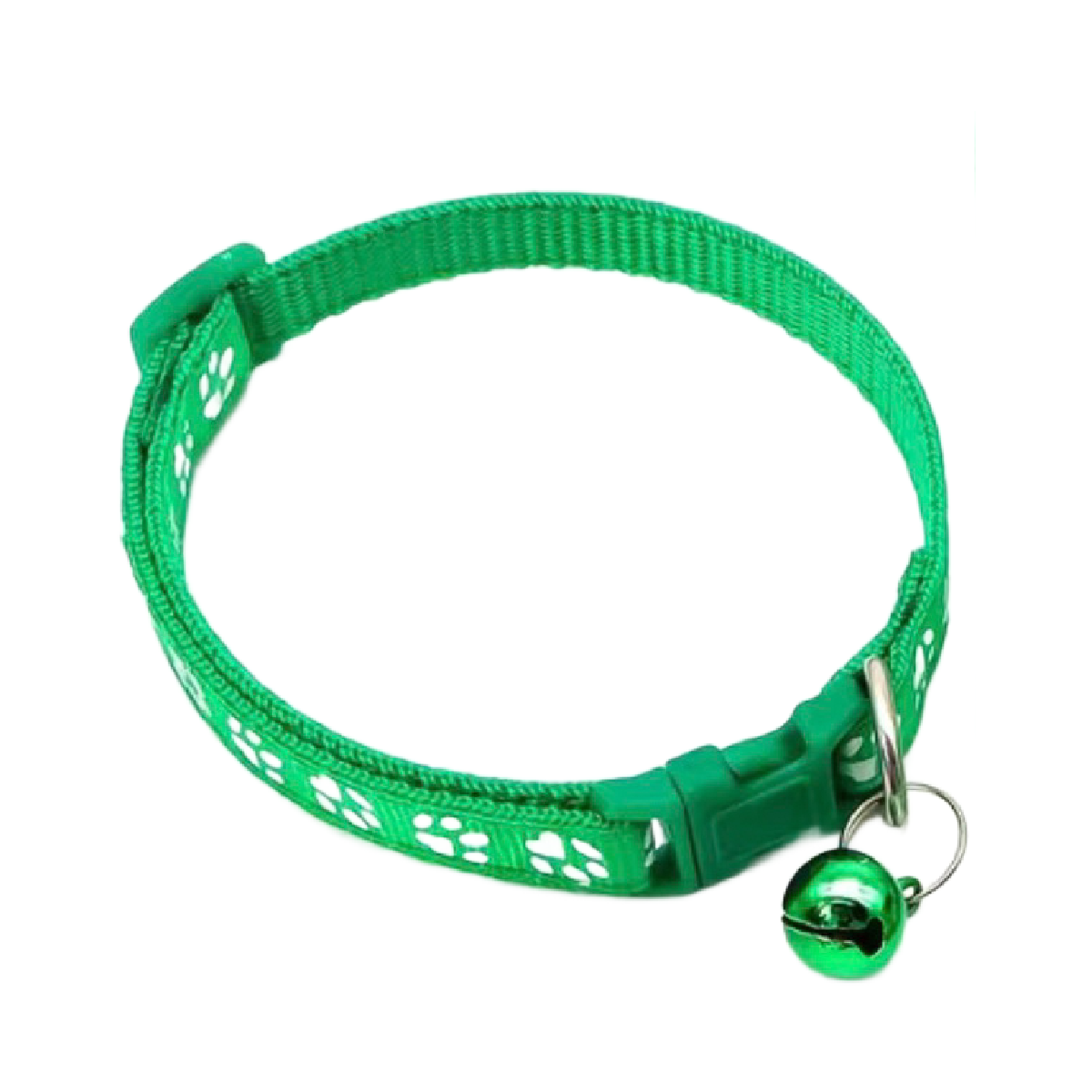 Pet Leash & Collar Combo Cat or Puppy Dog Paw Small 7.5"-12.5" Neck NEW 2pc Lot