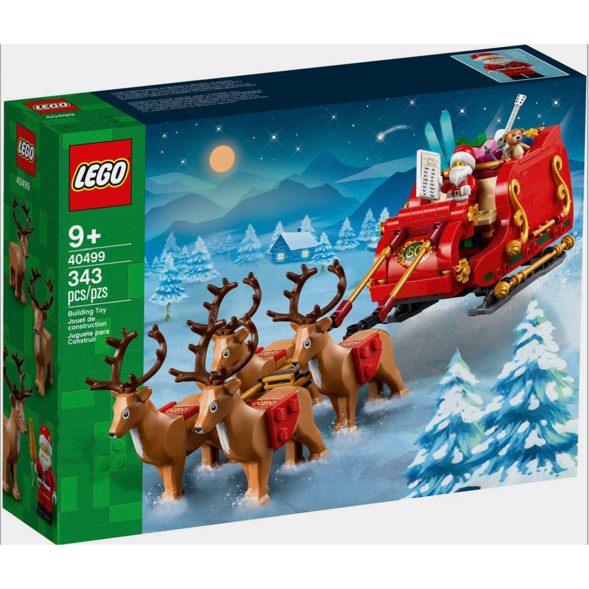 LEGO Lot of 6 Christmas NEW Sets 40426, 40499, 40571, 40573, 40640, 40642 Santa