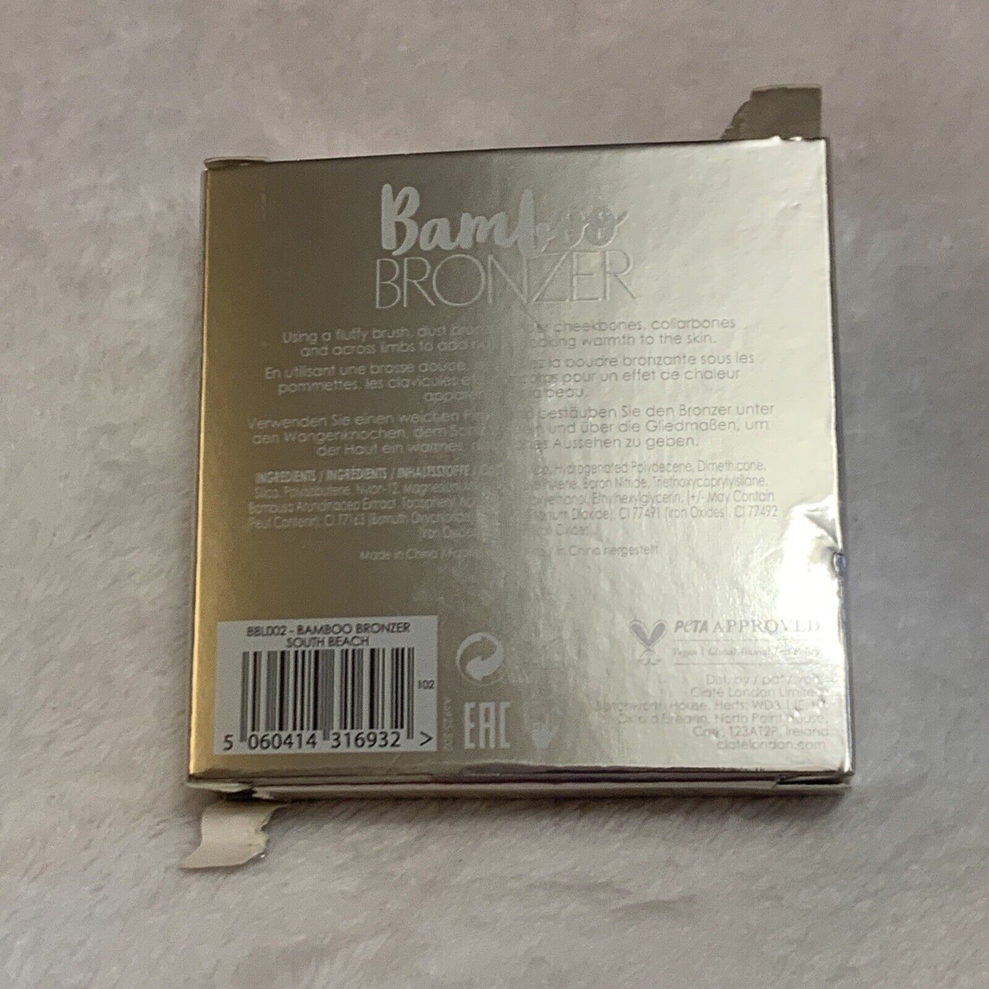 Authentic Ciate London Bamboo Bronzer Mattifying Powder 0.28 oz NIB
