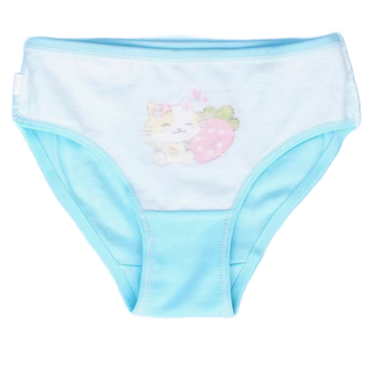 Lot of 4 Pairs of Cotton Brief Panties Stretchy Underwear Girls Unisex Boys NEW