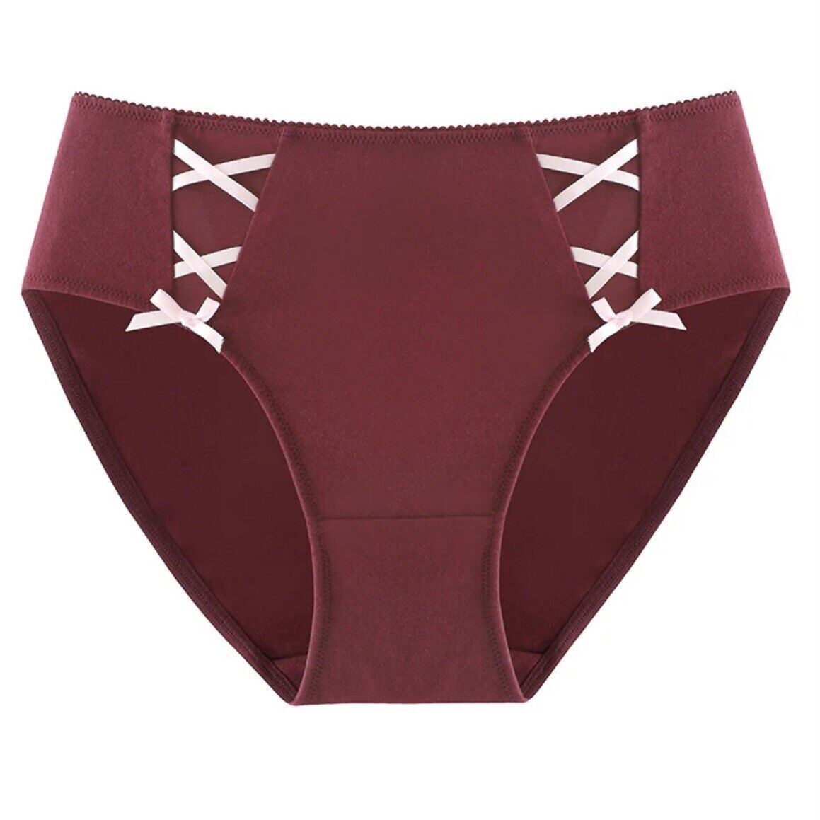 Splendies Jolie High Waist Brief Panties Size 4x Ribbon Detail 1 New Pair