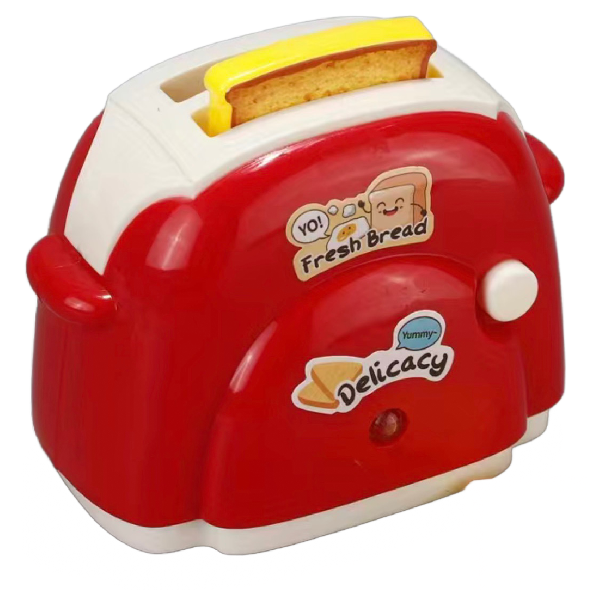 Pretend Play House Mini Toaster Bread Slices Toast Interactive Toddler 3+ NIB