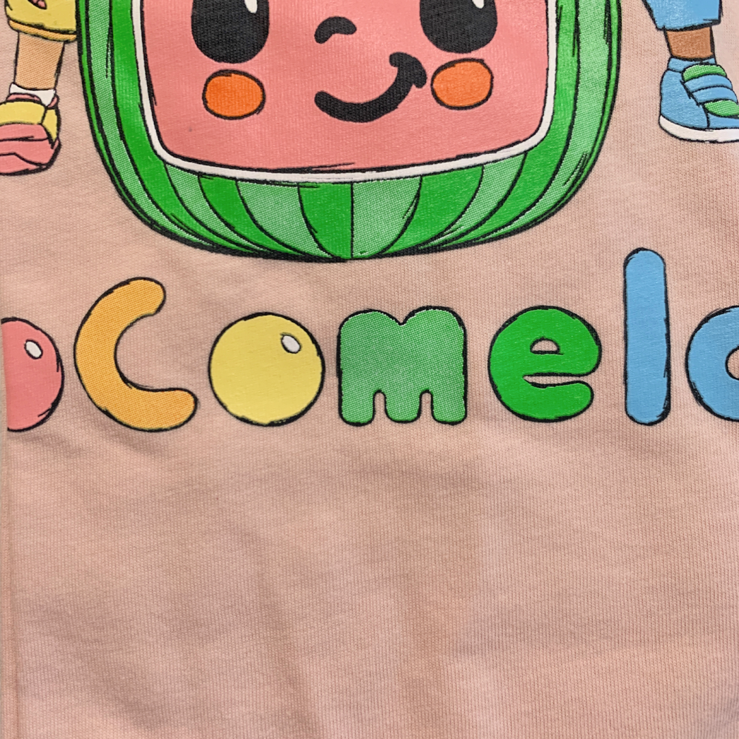Old Navy CoComelon Size 5T Graphic T-Shirt Short Sleeve Unisex Toddler NWT