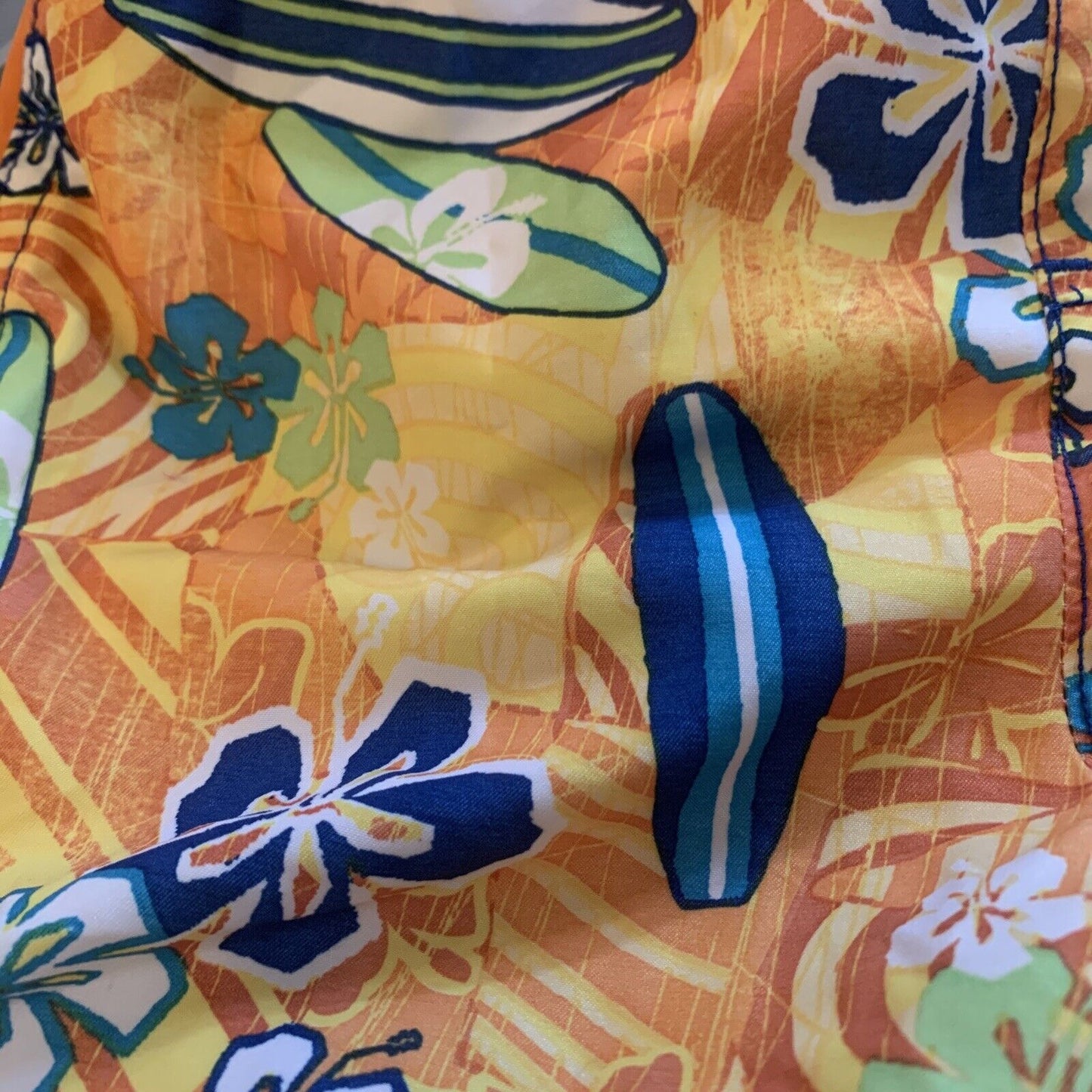 Lot of 2 Sand N Sun Toddler Boys Size 3T Swim Trunks Mesh Brief Lining Elastic