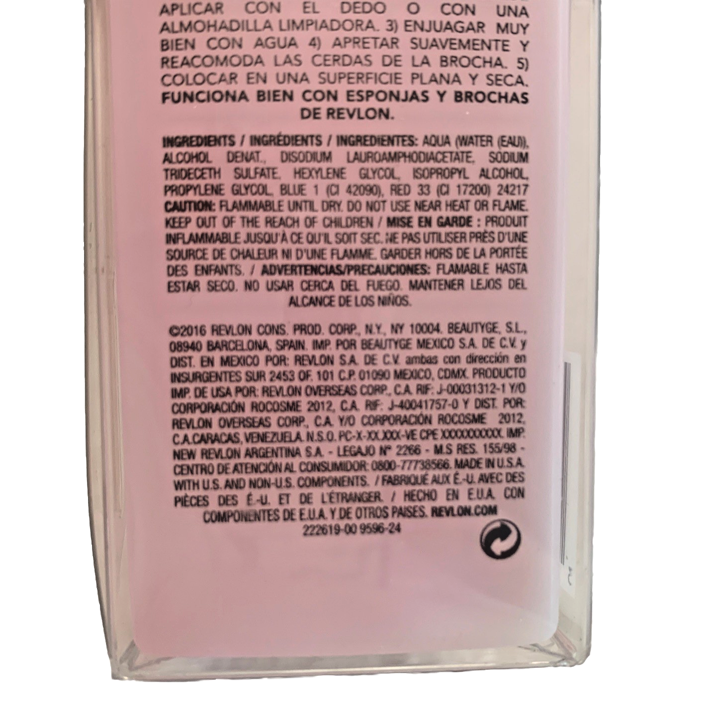 Revlon Brush And Sponge Daily Cleanser 4.4oz/130 ml. NEW