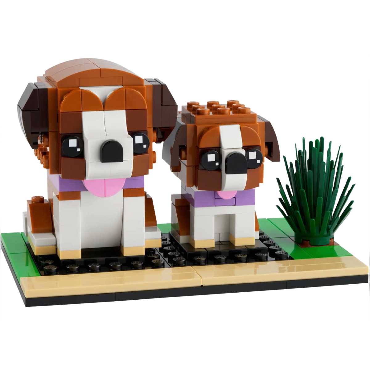 Lego 40543 BrickHeadz Pets St. Bernard & Puppy Dog NEW Sealed