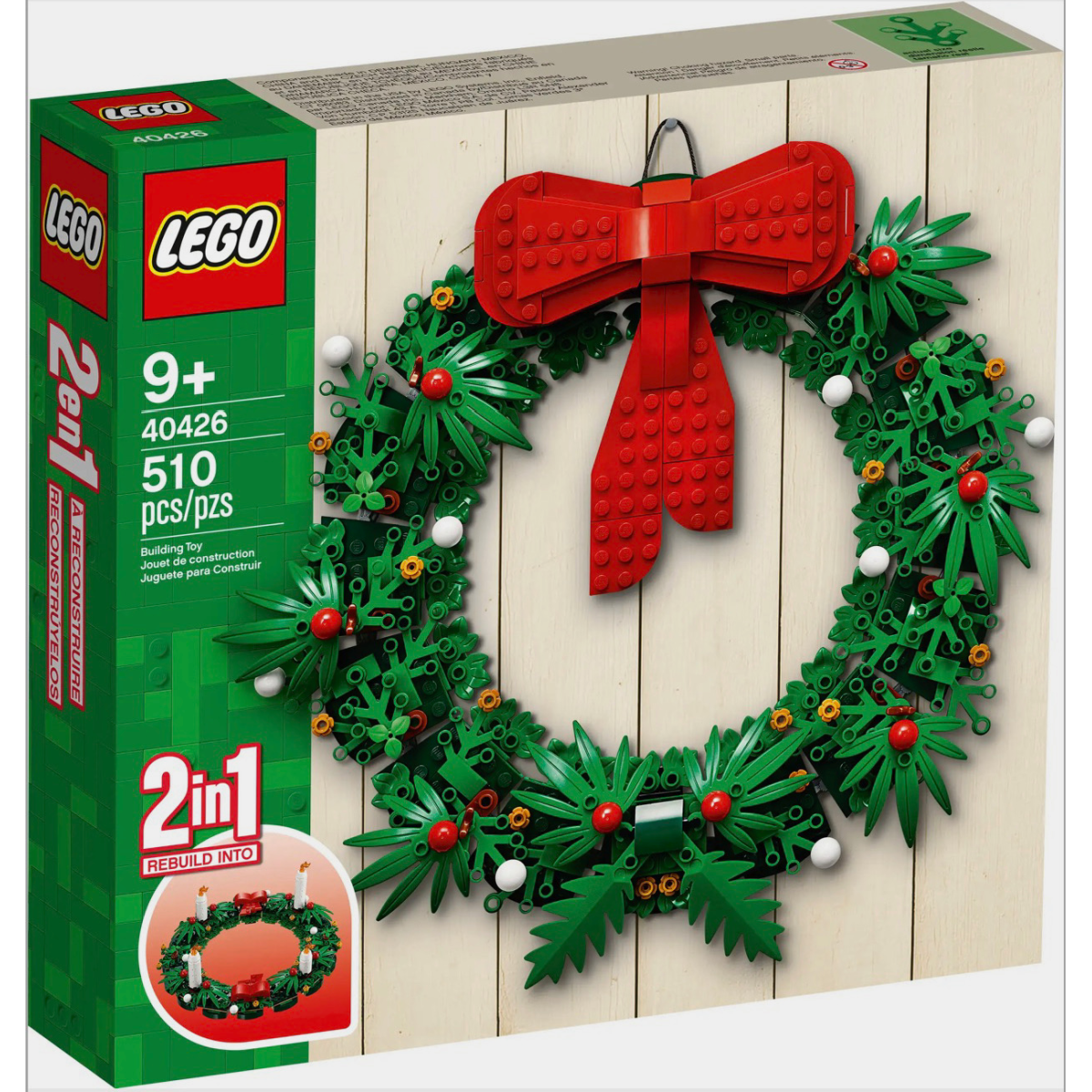 LEGO Lot of 6 Christmas NEW Sets 40426, 40499, 40571, 40573, 40640, 40642 Santa