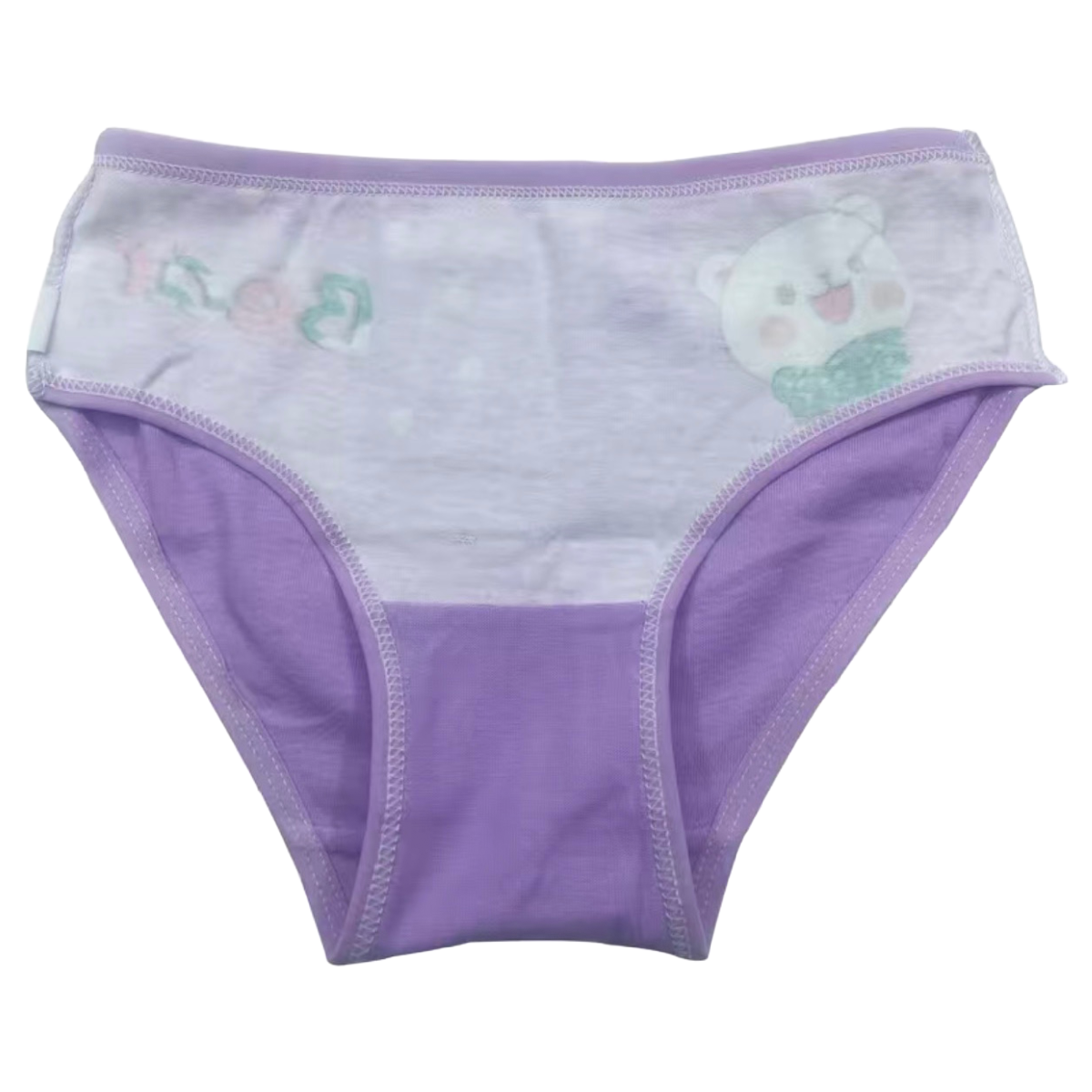 Lot of 4 Pairs of Cotton Brief Panties Stretchy Underwear Girls Unisex Boys NEW