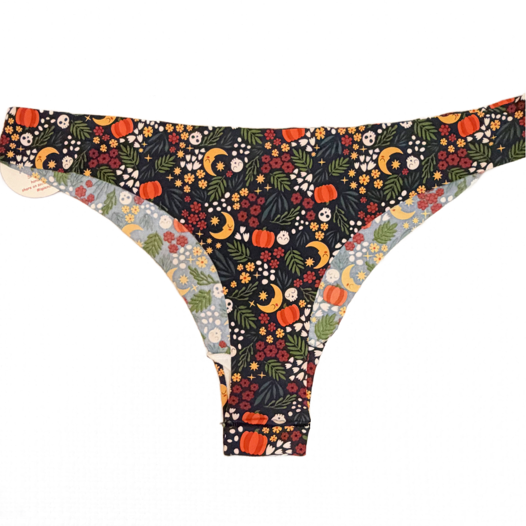 Splendies No-Show Willow Thong Panties Laser Cut Tagless NWT