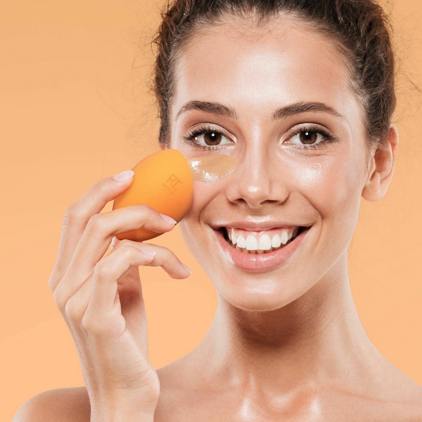 REAL TECHNIQUES 91566 Sponge + Miracle Complexion Makeup Sponge Blend + Glow New