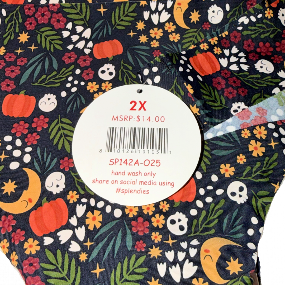 Splendies No-Show Willow Thong Panties Laser Cut Tagless NWT