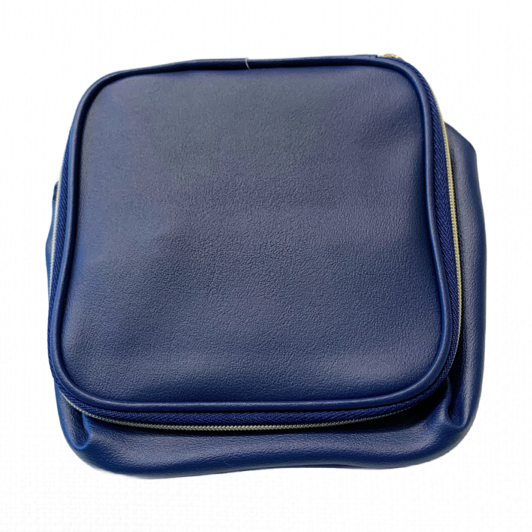 ipsy 6" x 4" Makeup Bag Lot Square Pinky Keen Bag & Blue By You Bag NEW