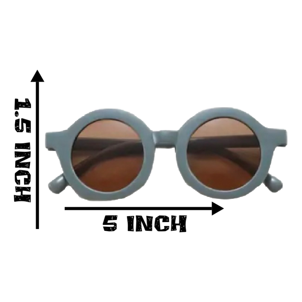 Round Sunglasses Toddler Kid Summer Plastic Tinted Shade Glasses New
