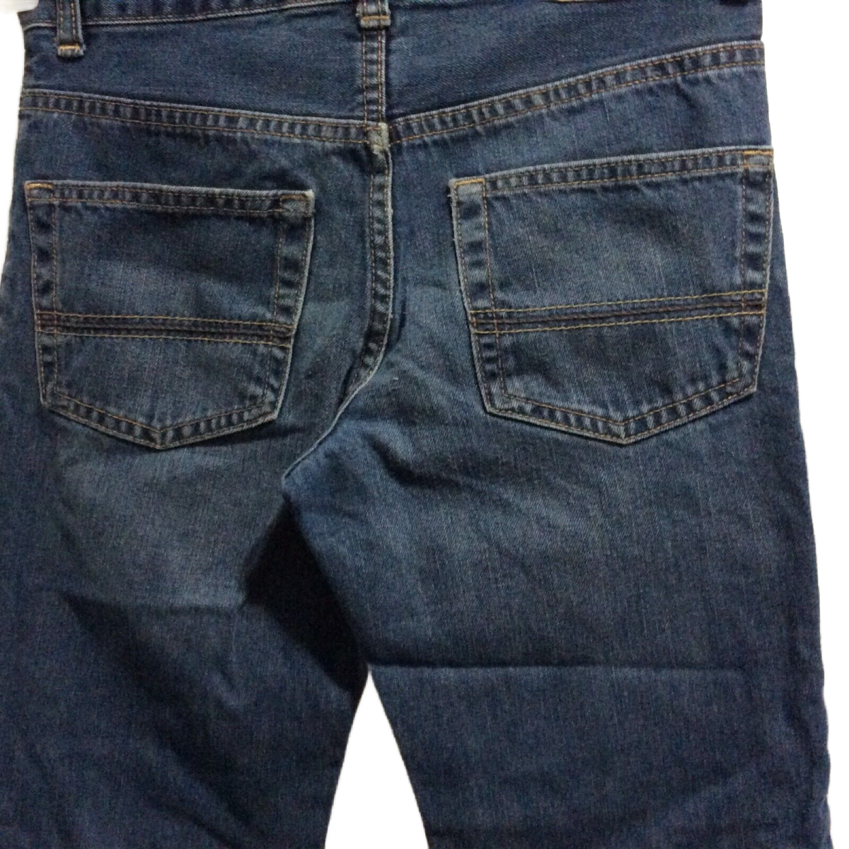The Children's Place Boys Boot Cut Blue Denim Jeans Size 10 Adjustable Waist