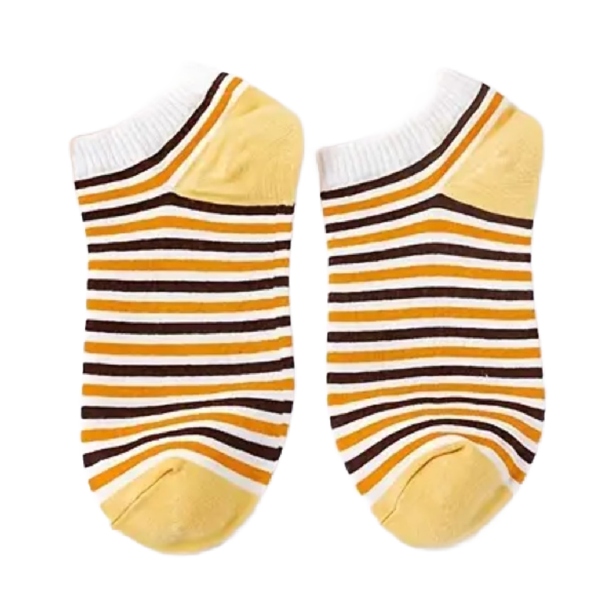 5 Pairs Socks Bumble Bee Low Cut Ankle Cute Insect Women's Stockings Hosiery Lot