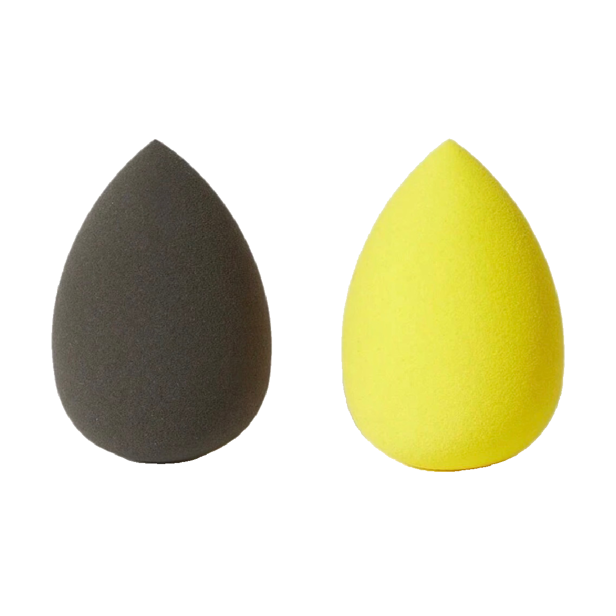 2pc Batman Makeup Blending Sponge Set Soft Teardrop Bat Black & Yellow New