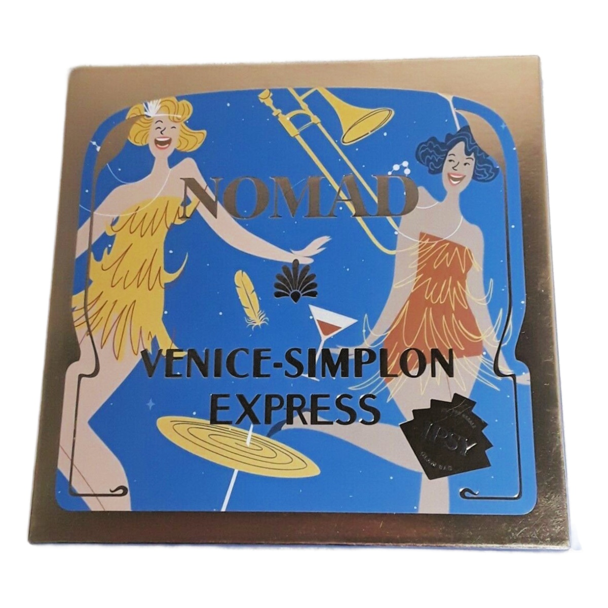 NOMAD Venice-Simplon Express Carry-On Eyeshadow Palette Matte Shimmer NEW