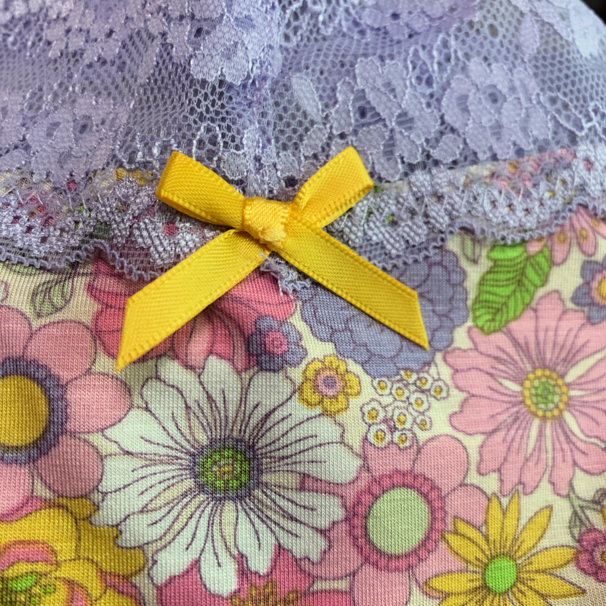 Splendies Floral AMELIA BLOOM BIKINI Panties Size 3X Lace Lingerie New Lot of 2