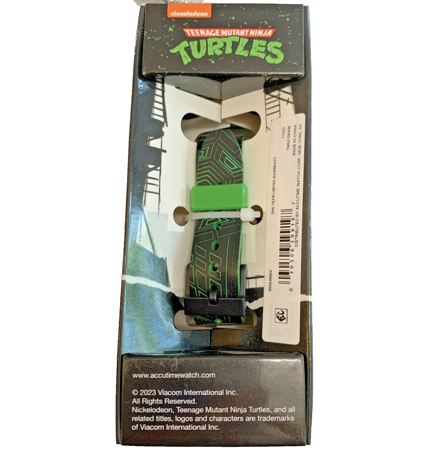 TMNT Watch Nickelodeon Teenage Mutant Ninja Turtles LCD Flashing Round Face New