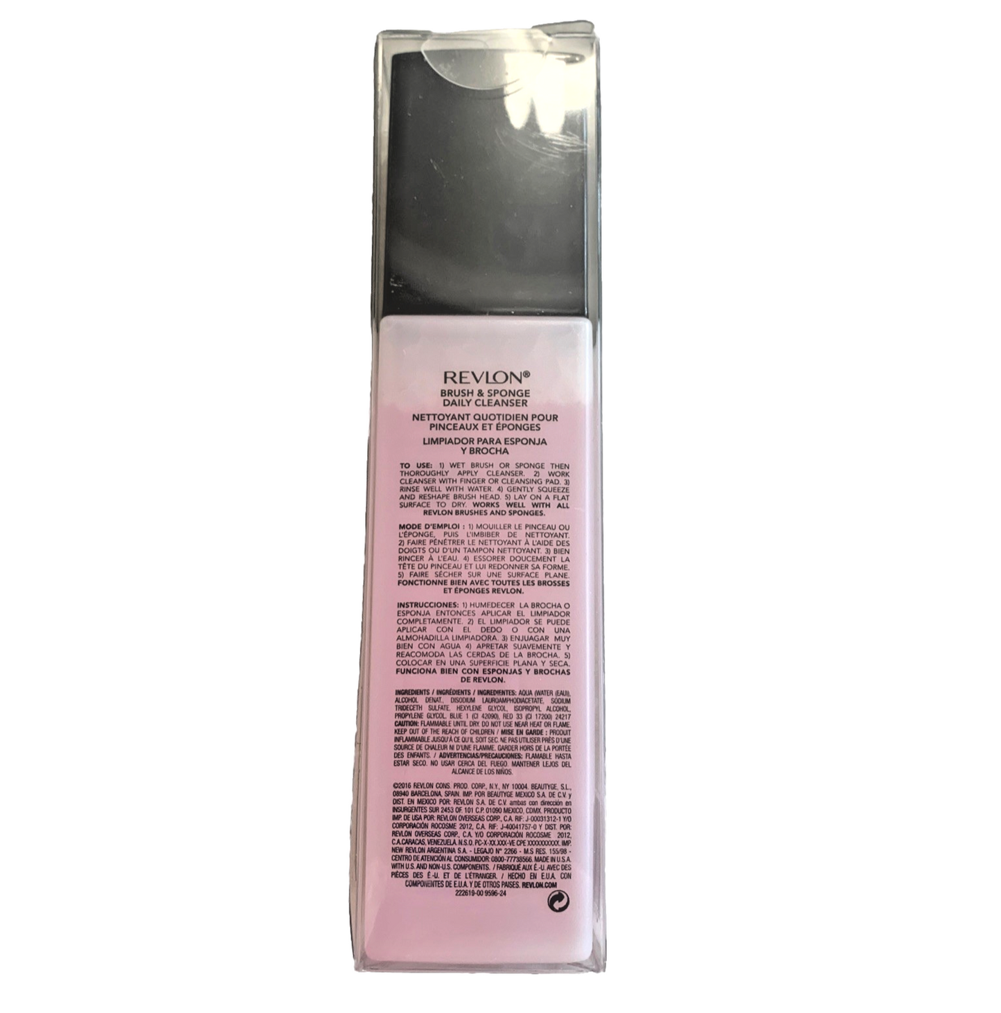 Revlon Brush And Sponge Daily Cleanser 4.4oz/130 ml. NEW