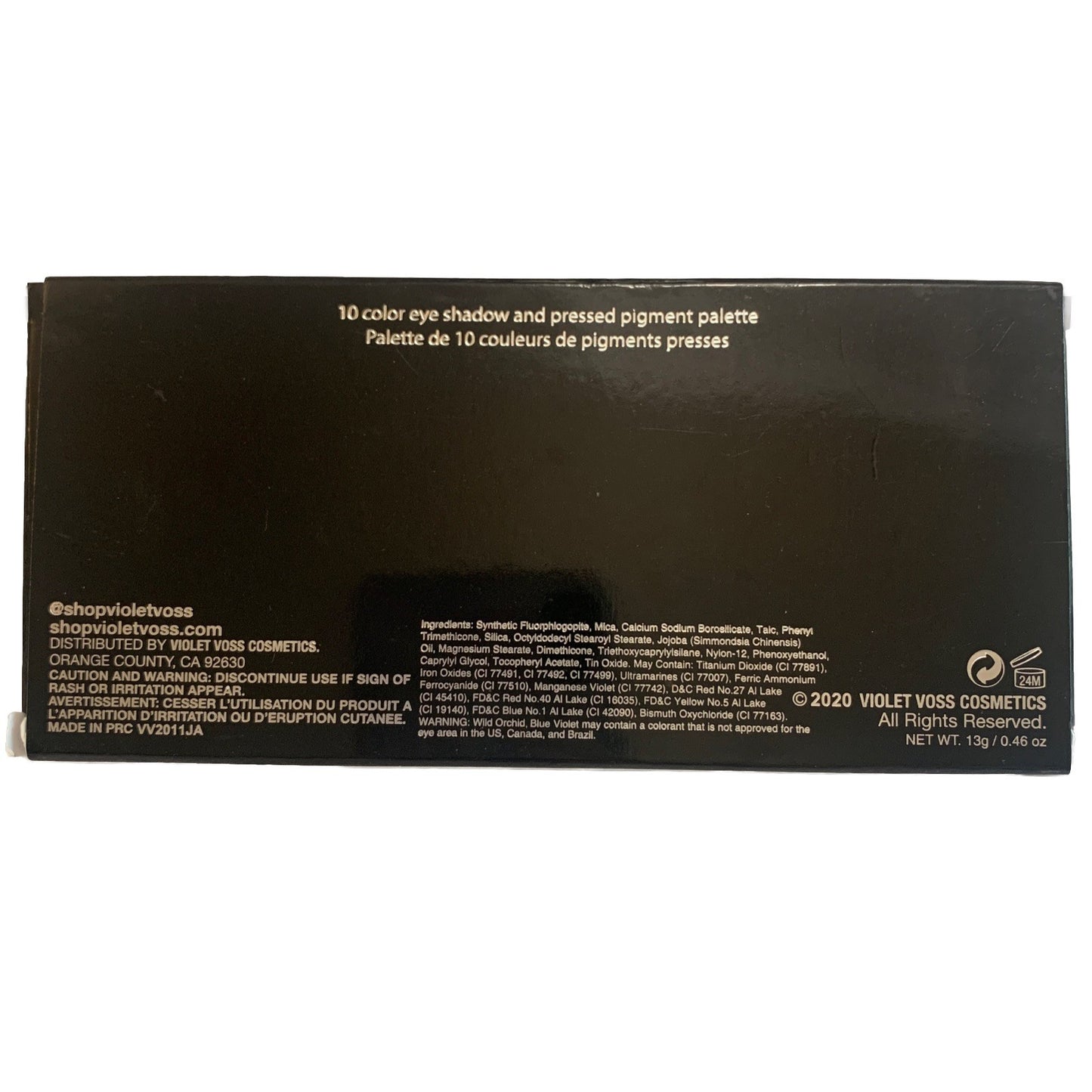Violet Voss Essentials 2 Pro Series Eyeshadow Palette NIB 10 Shades