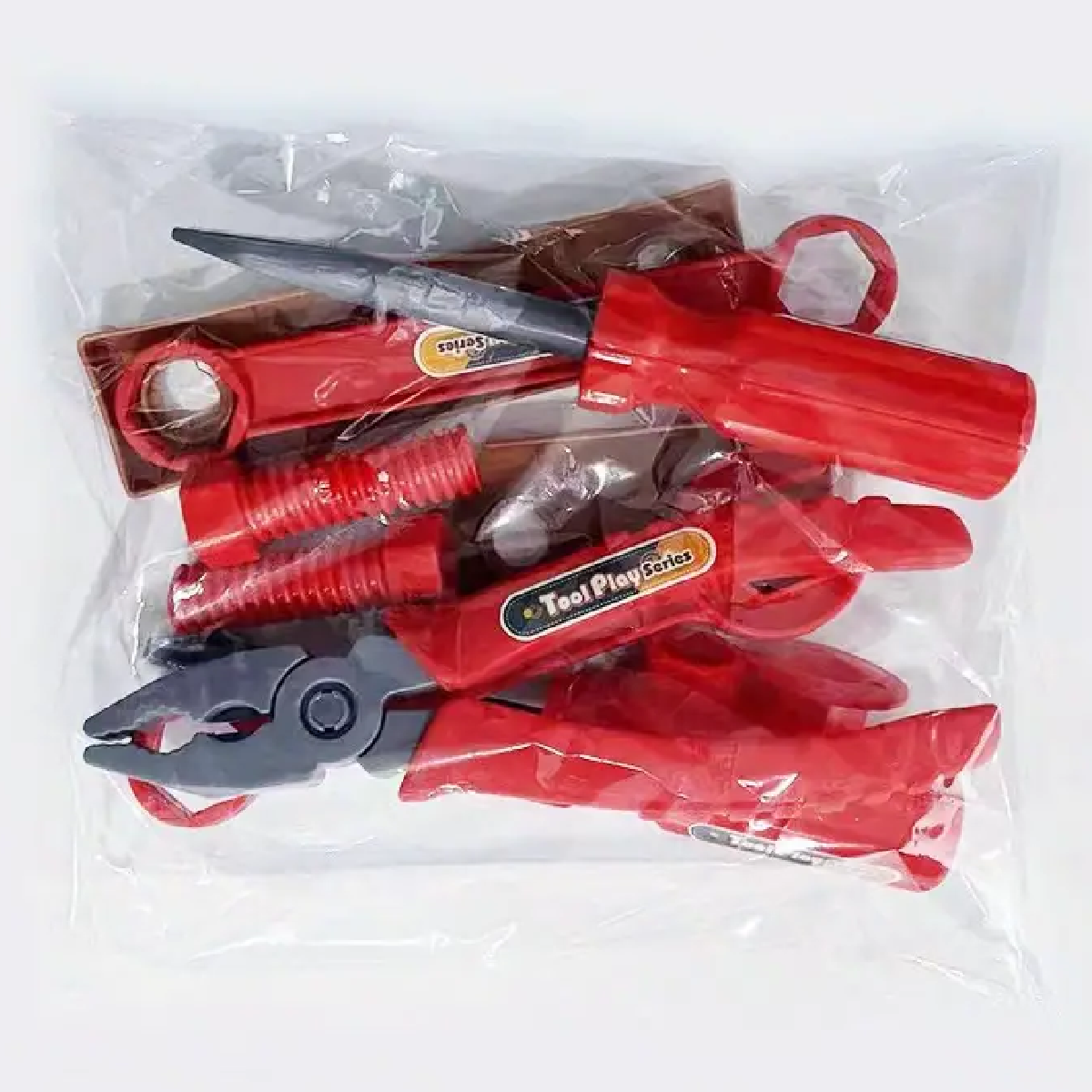 Children's Toolbox Set 11pcs Simulation Repair Red Tools Pretend Play House New