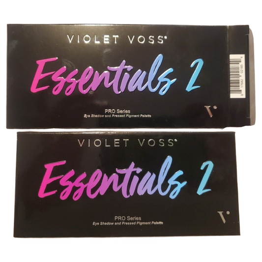 Violet Voss Essentials 2 Eyeshadow Palette Matte Metallic Shimmer MSRP $36 NIB