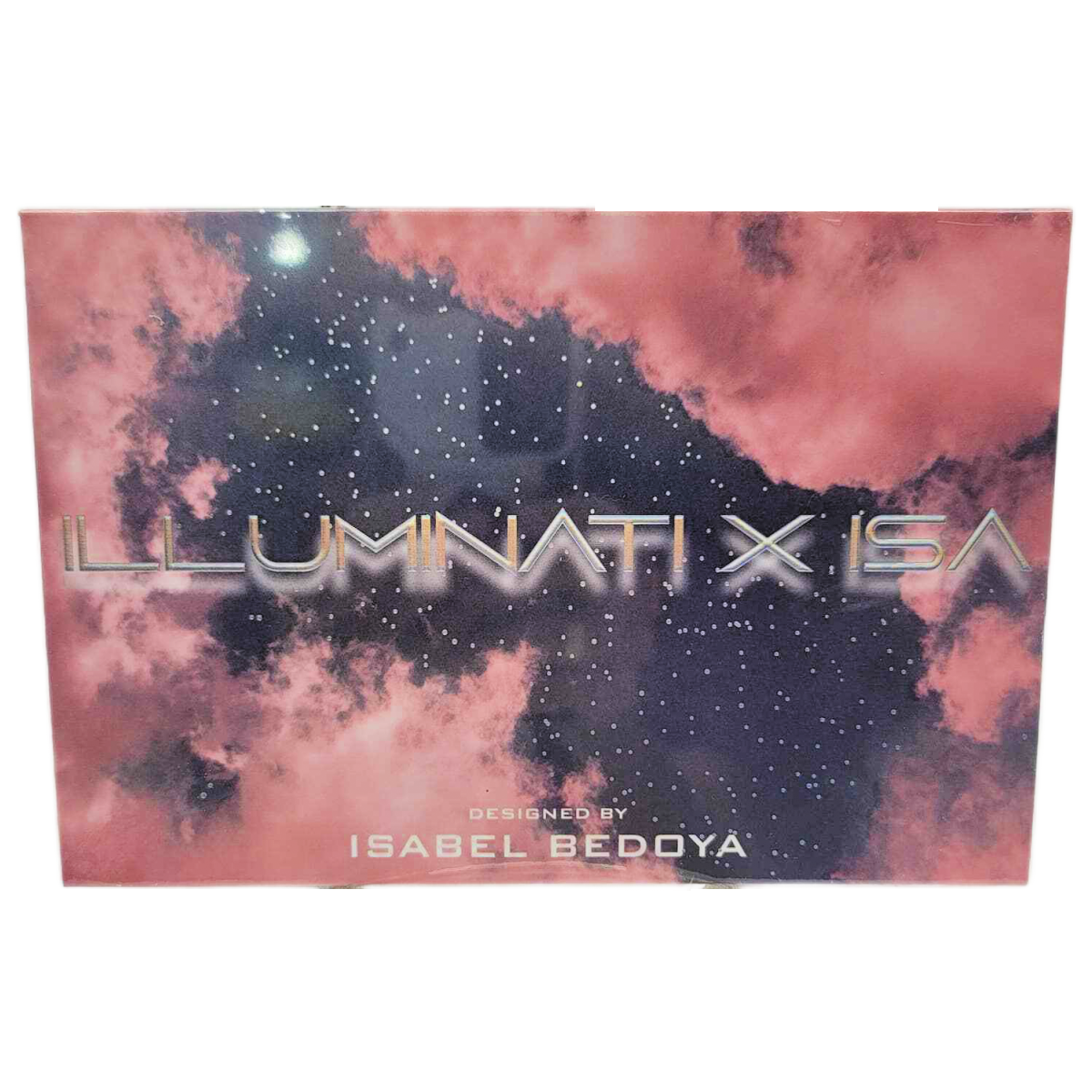 Isabel Bedoya ILLUMINATI x ISA Matte Glitter Holographic Eyeshadow Palette NEW