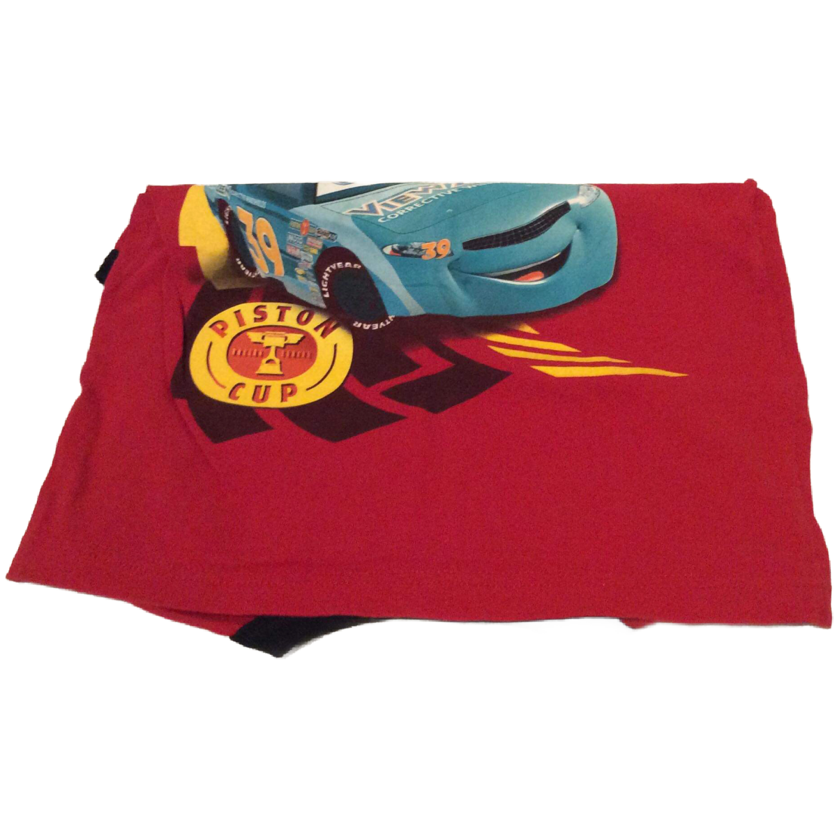 Disney Pixar CARS Raw Horsepower Sleeveless T-Shirt Size 7 Piston Cup Lightening