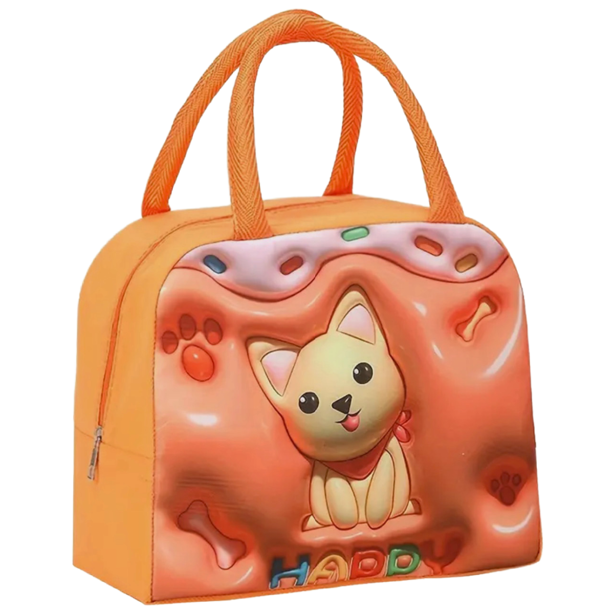 Insulated Lunch Bag 3D Animal Cartoon For School, Work, Travel, Picnic NEW