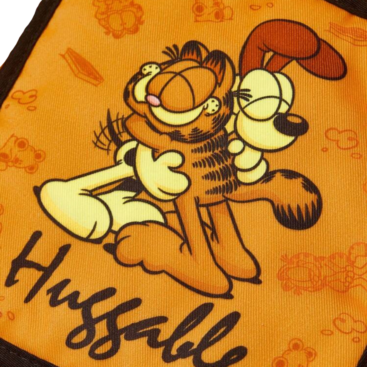 2pc GARFIELD Heat Insulation Glove And Oven Mitt Pad Quilted Cartoon Cat New Lot