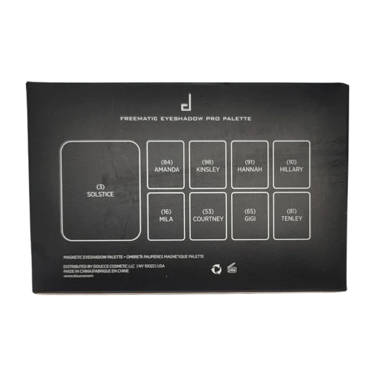 DOUCCE Freematic Smokey Eyeshadow Pro LTD Palette Magnetic Neutrals NEW $65 MSRP