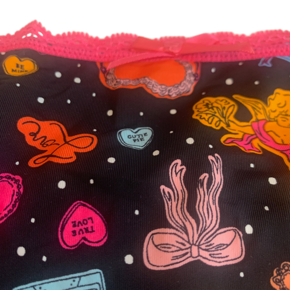 2x Splendies Valentina Cupid Bikini Panties 4X Lace Lingerie New Underwear Lot