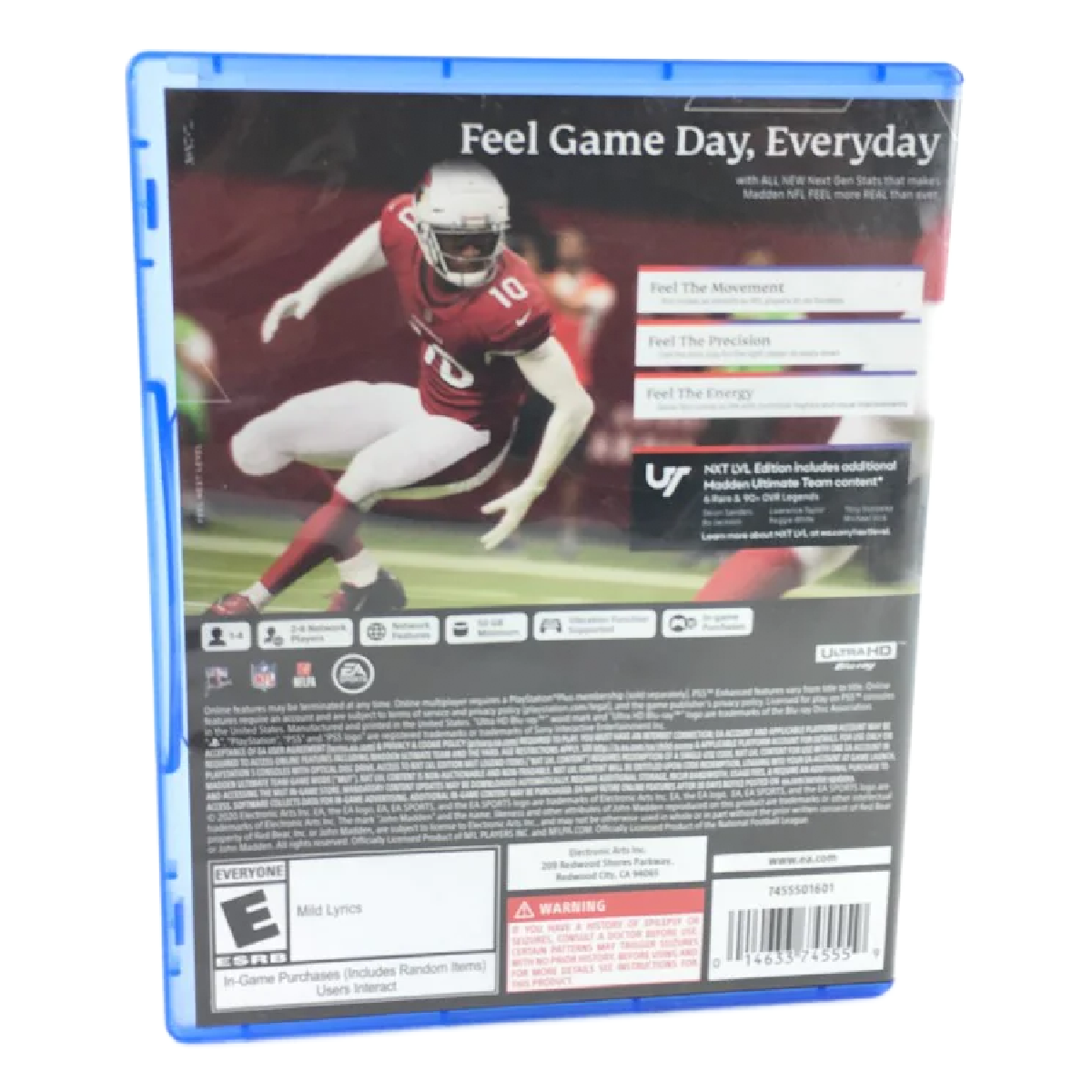 Madden NFL 21 NEXT LEVEL Edition PS5 Sony Playstation 5 NEW Sealed Football Game