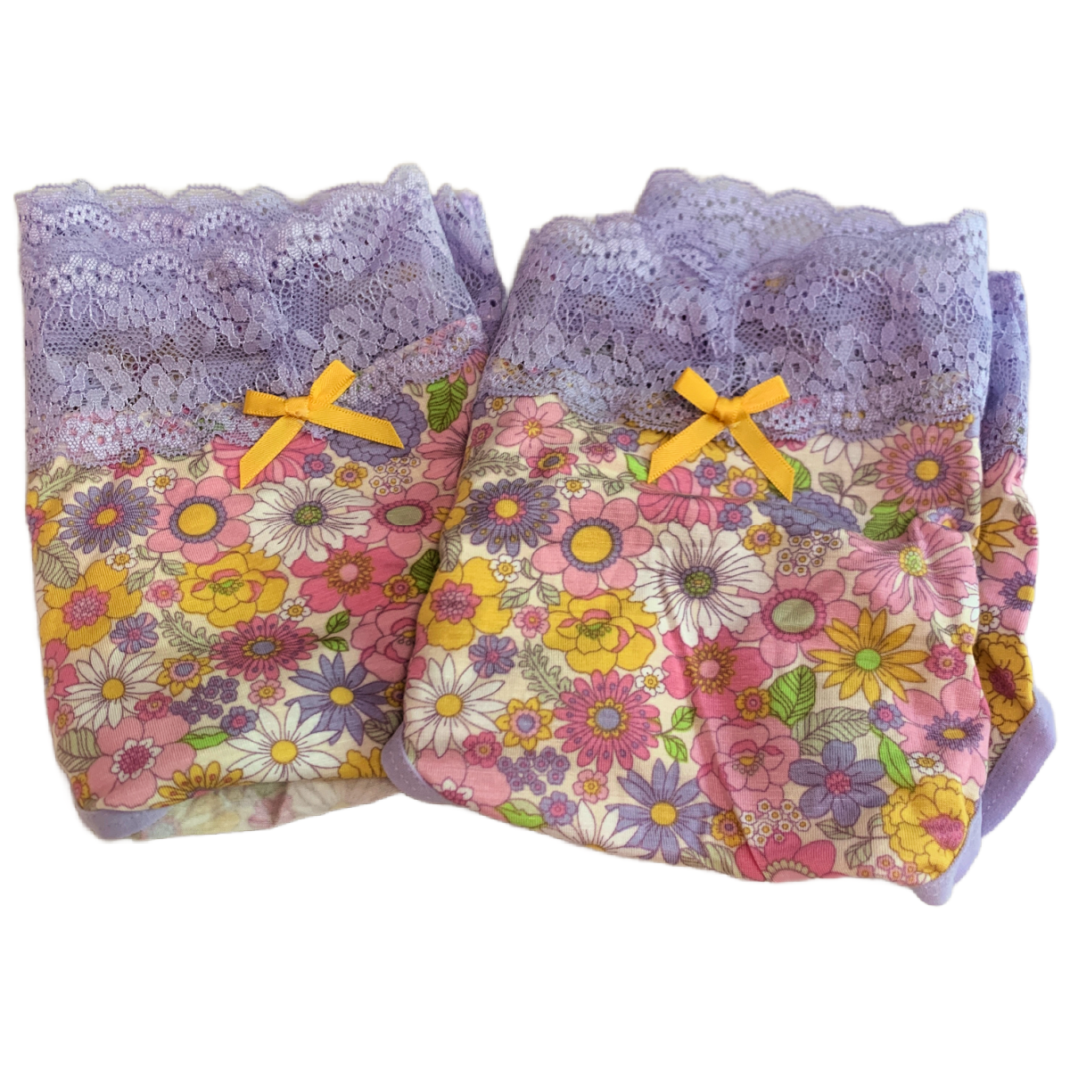 Splendies Floral AMELIA BLOOM BIKINI Panties Size 3X Lace Lingerie New Lot of 2