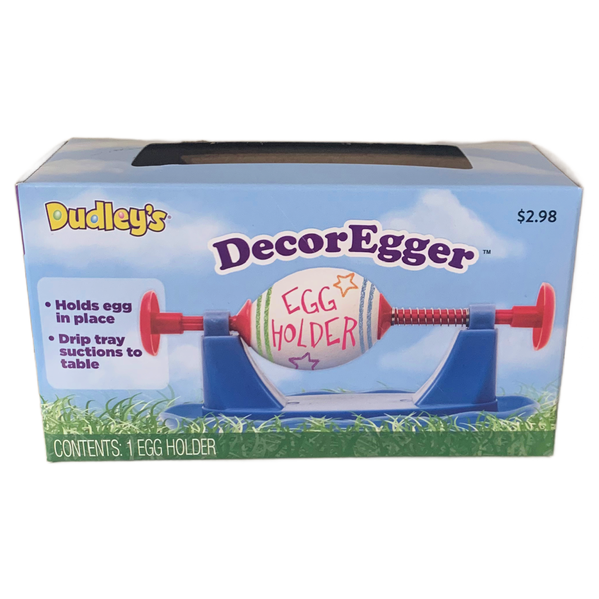 Easter Decorating Kits & DecorEgger Egg Holder 9pc Lot Speckled Hot Rod Farm NEW