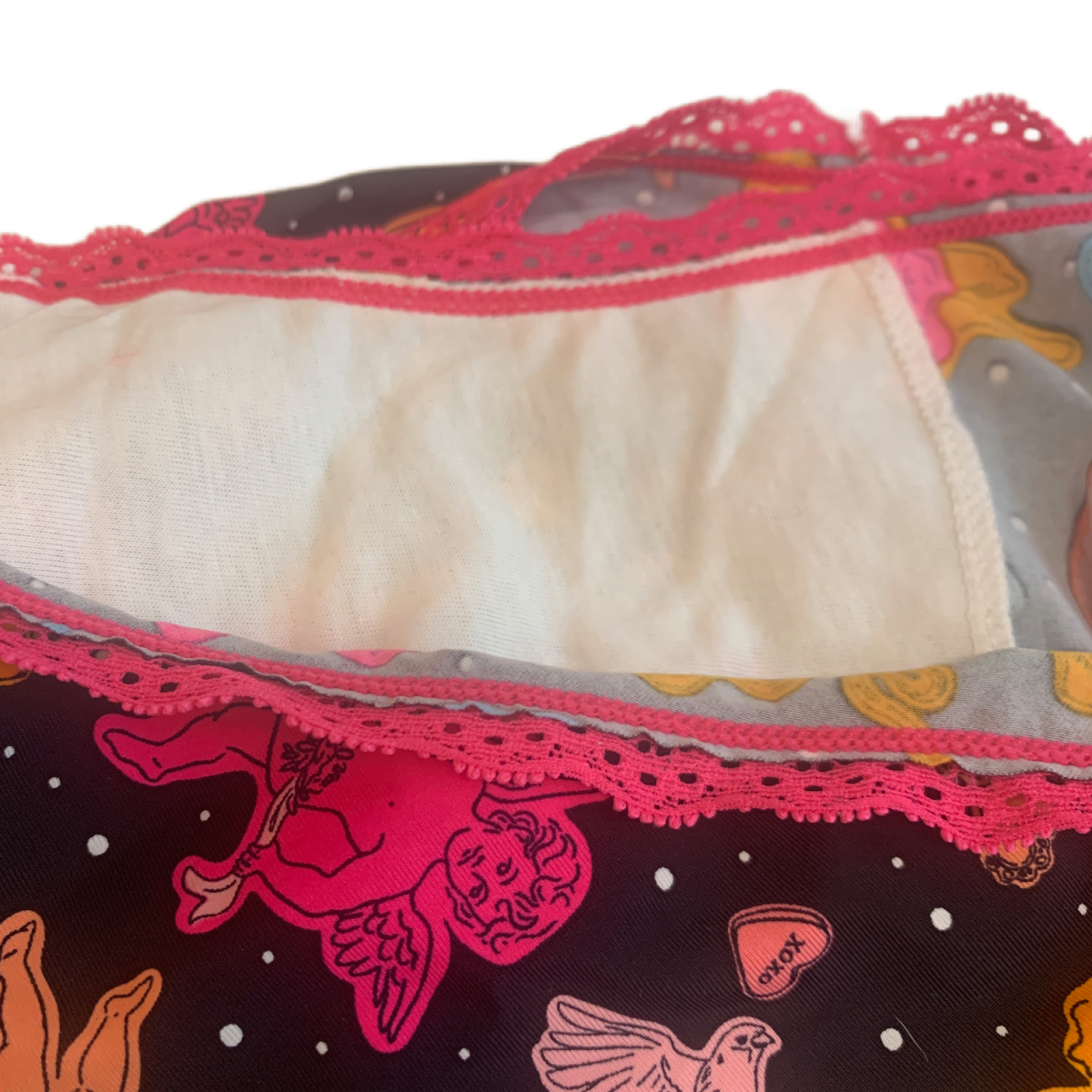 2x Splendies Valentina Cupid Bikini Panties 4X Lace Lingerie New Underwear Lot