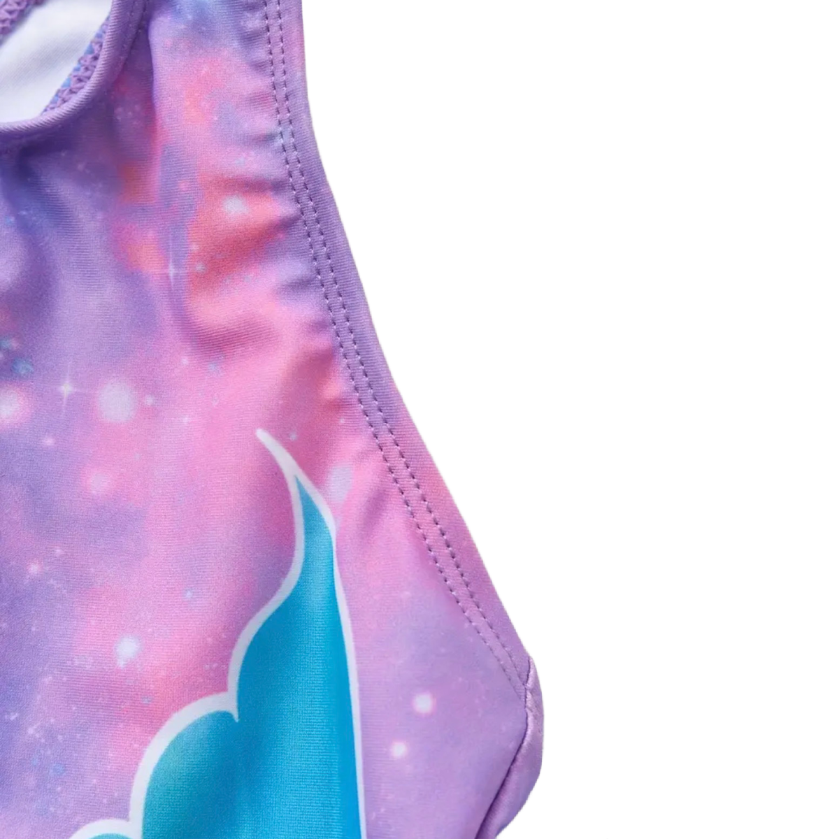 Mermaid Tail 1pc Swimwear Bathing Swimsuit Criss-Cross Back Scoop Neck New