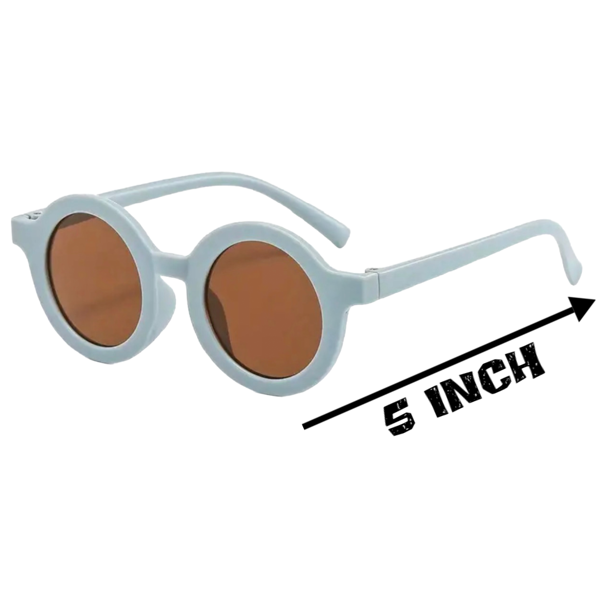 Round Sunglasses Toddler Kid Summer Plastic Tinted Shade Glasses New
