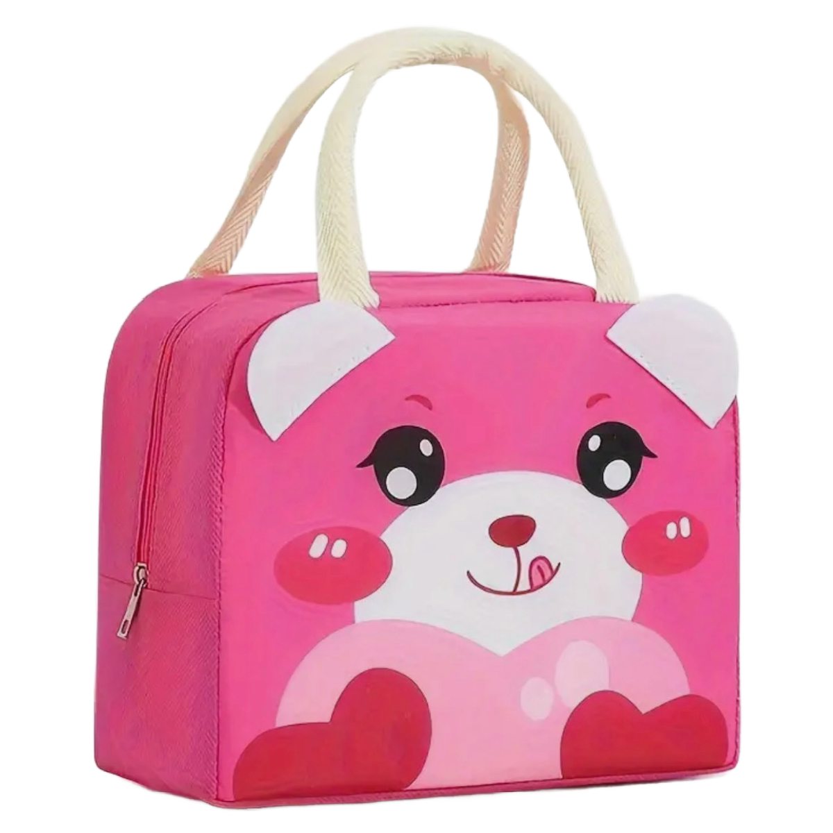 Insulated Lunch Box Bag Cartoon Animal For Kids School, Work, Travel, Picnic NEW