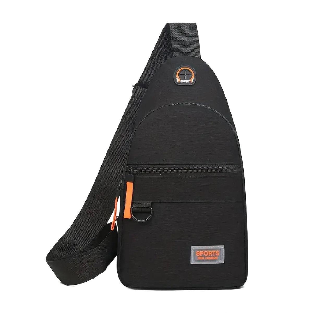Mini Black Backpack Crossbody Chest Bag Nylon Sport Travel Casual Unisex New