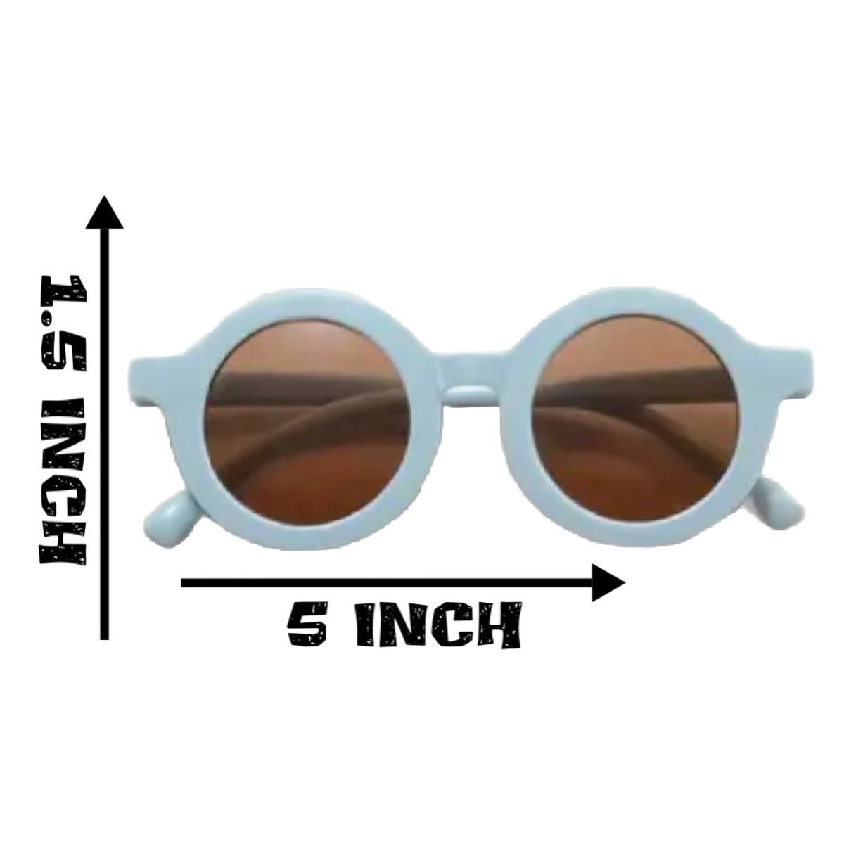 Round Sunglasses Toddler Kid Summer Plastic Tinted Shade Glasses New