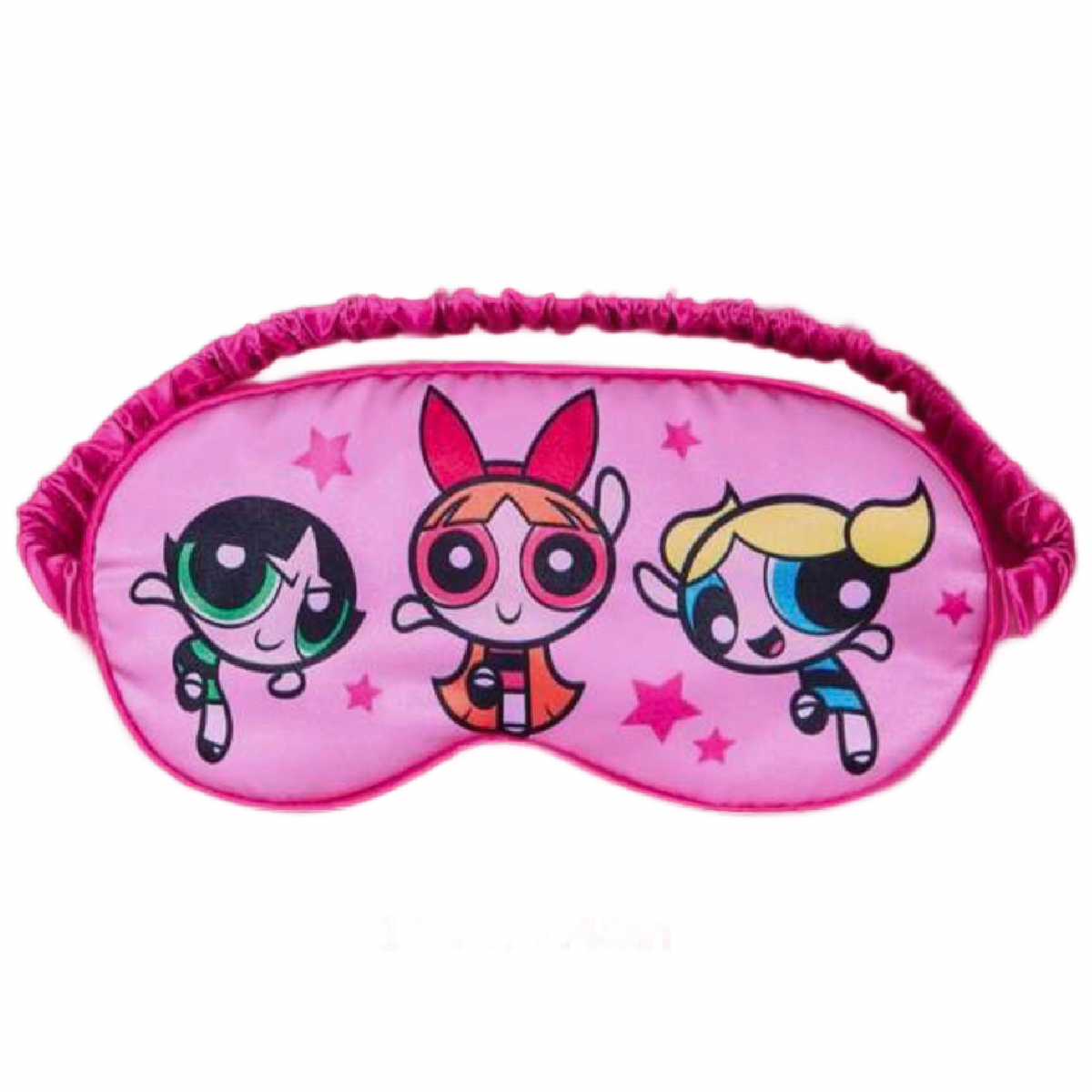 4pc Powerpuff Girls Satin Sleeping Eye Mask & Hair Scrunchies Comfy Bedtime New