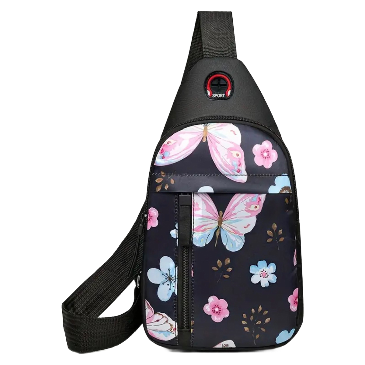 Mini Backpack Crossbody Chest Bag Nylon Sport Travel Casual Diagonal Unisex New
