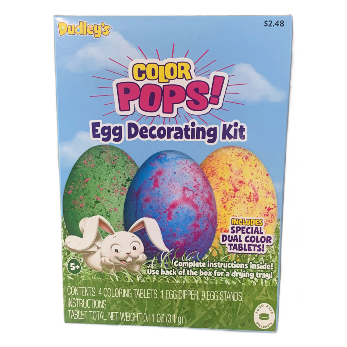 Easter Decorating Kits & DecorEgger Egg Holder 9pc Lot Speckled Hot Rod Farm NEW